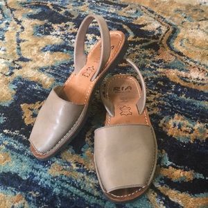 Ria Minorca Avarcas Sandals 38 (8) tan